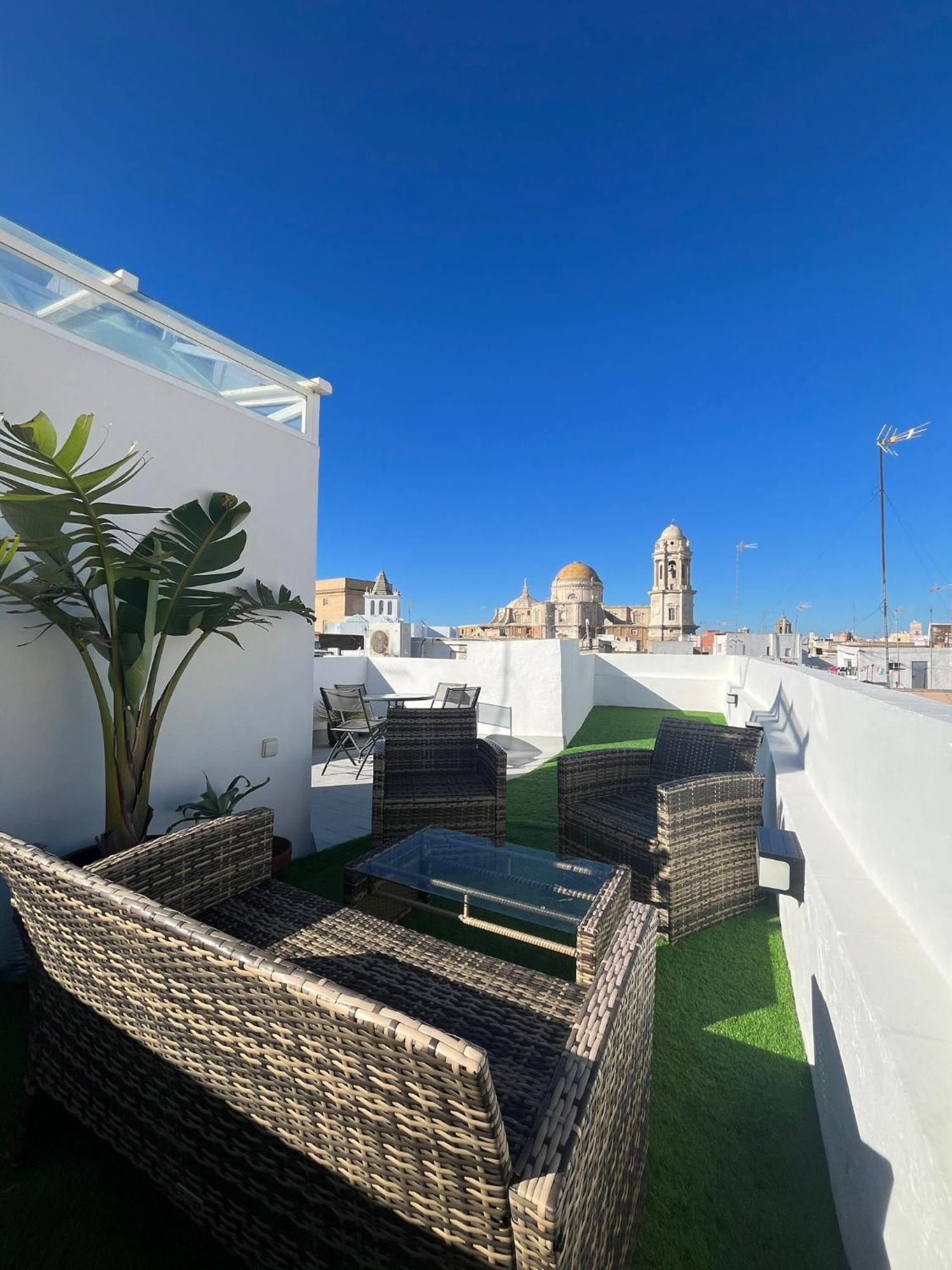 Hidden Gem Penthouse El Meson Appartement Cádiz Buitenkant foto