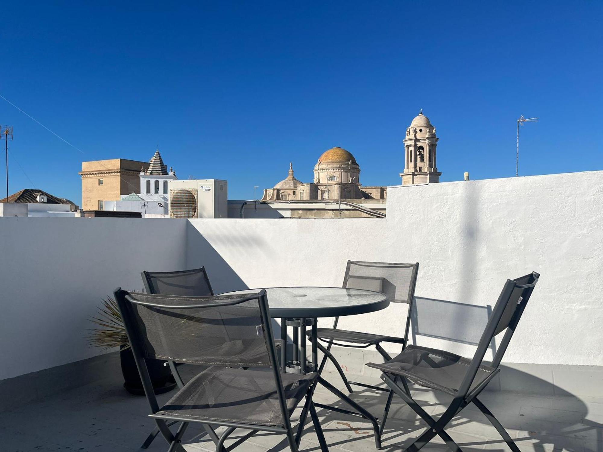 Hidden Gem Penthouse El Meson Appartement Cádiz Buitenkant foto