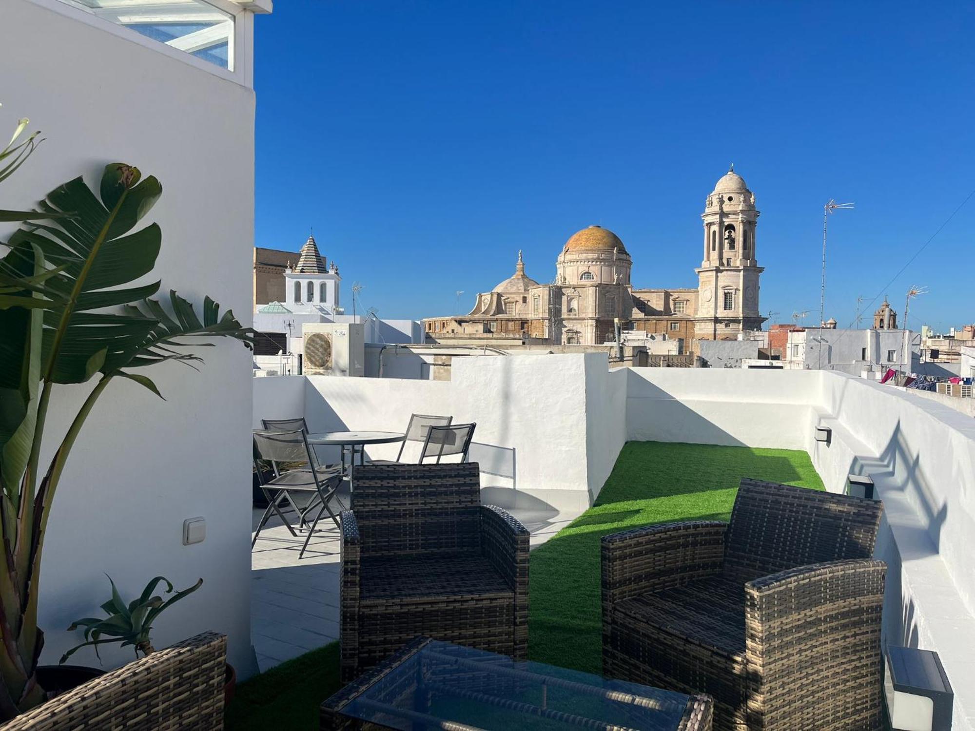 Hidden Gem Penthouse El Meson Appartement Cádiz Buitenkant foto