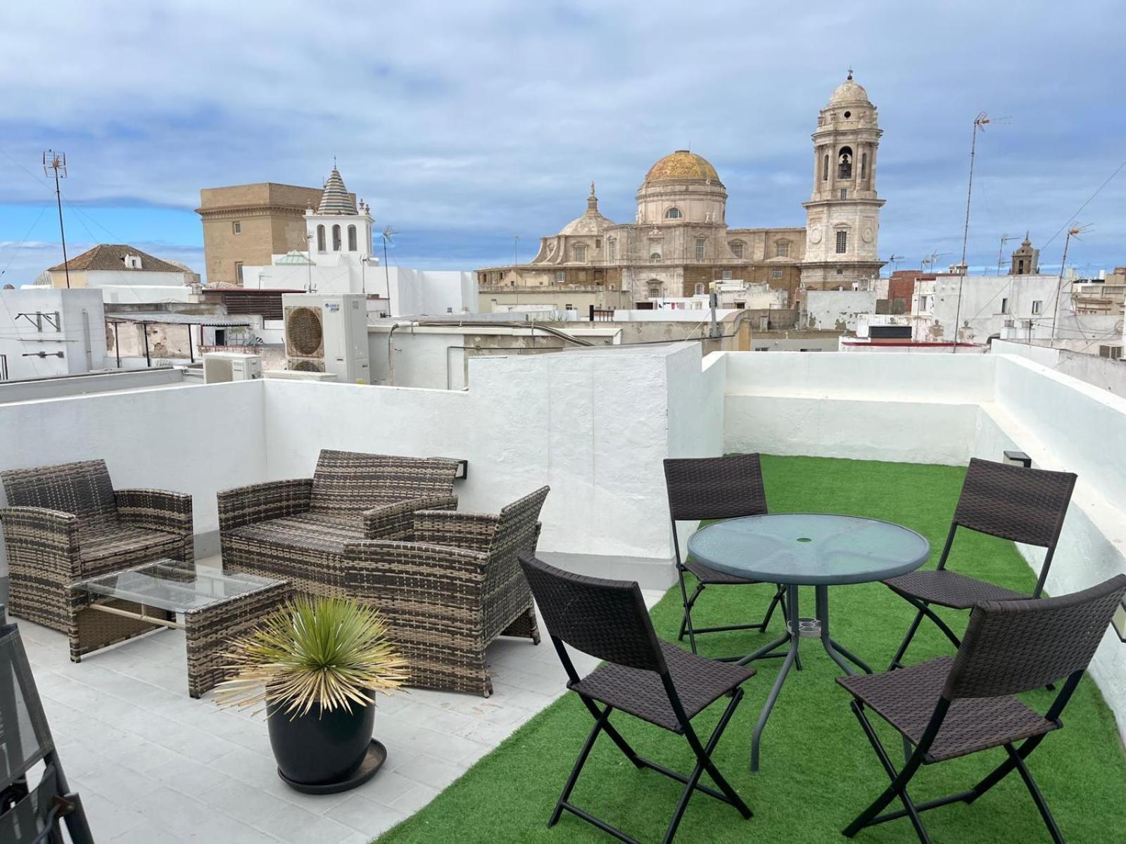 Hidden Gem Penthouse El Meson Appartement Cádiz Buitenkant foto